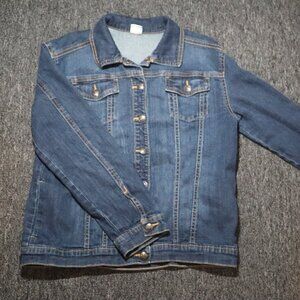 Crazy 8 Girls/Kids Denim Jacket – Size Large